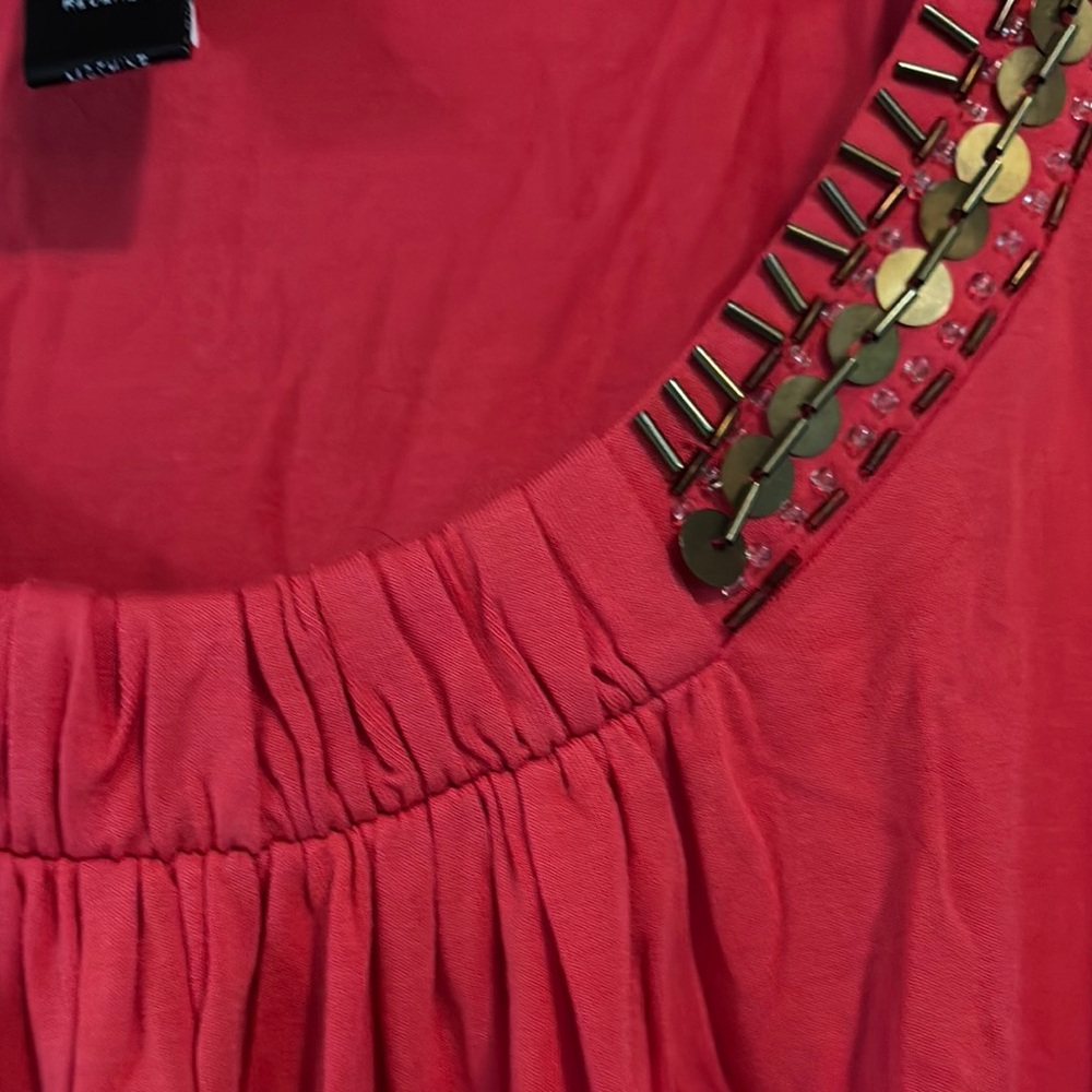 Cable & Gauge Pink Embellished Sleeveless Tank Top - Picture 4 of 8
